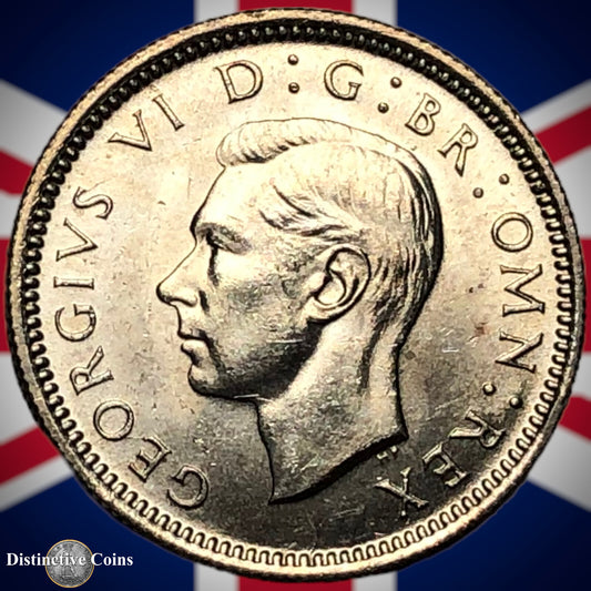Great Britain 1945 Six Pence GB1769