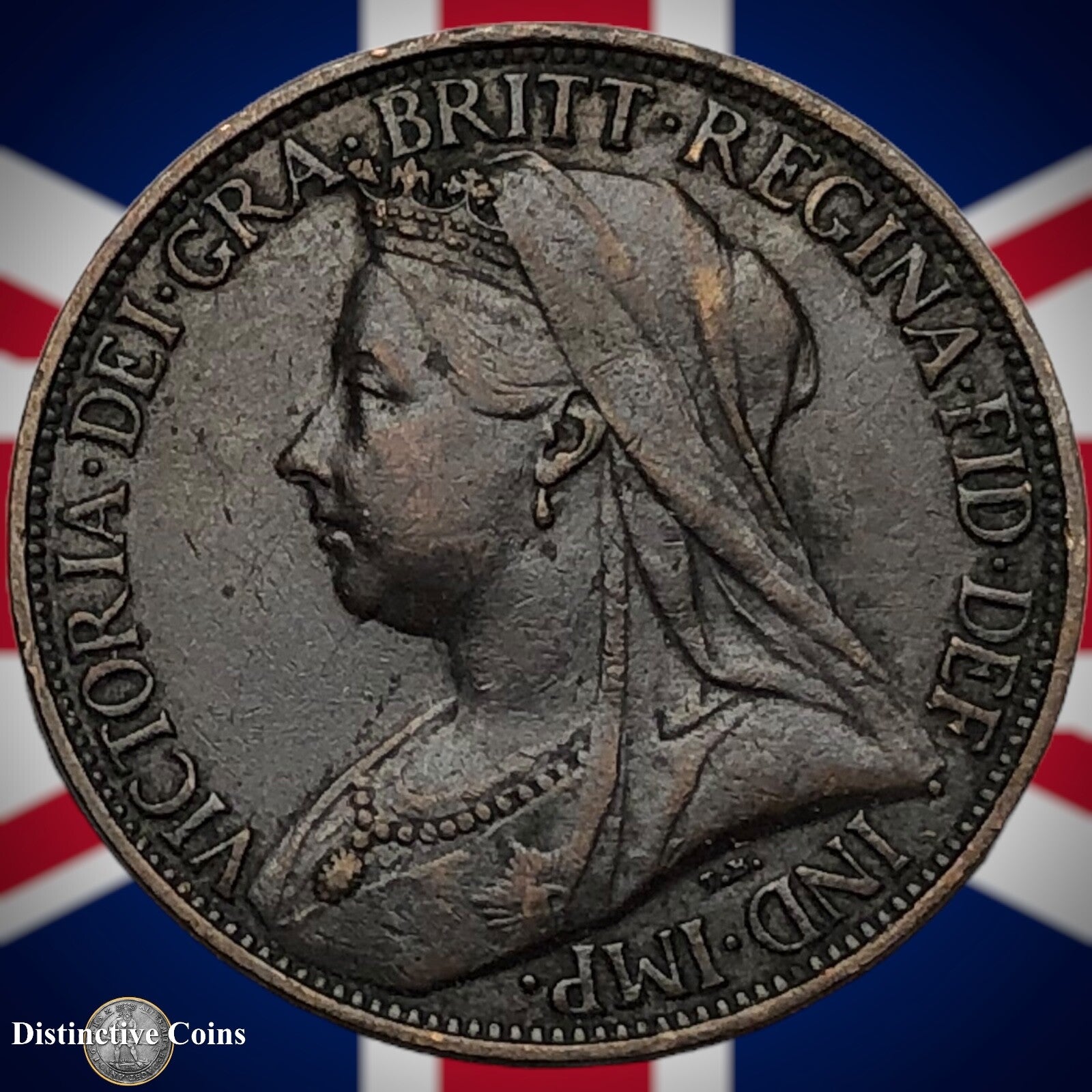 Great Britain 1899 Farthing 1/4d GB4460