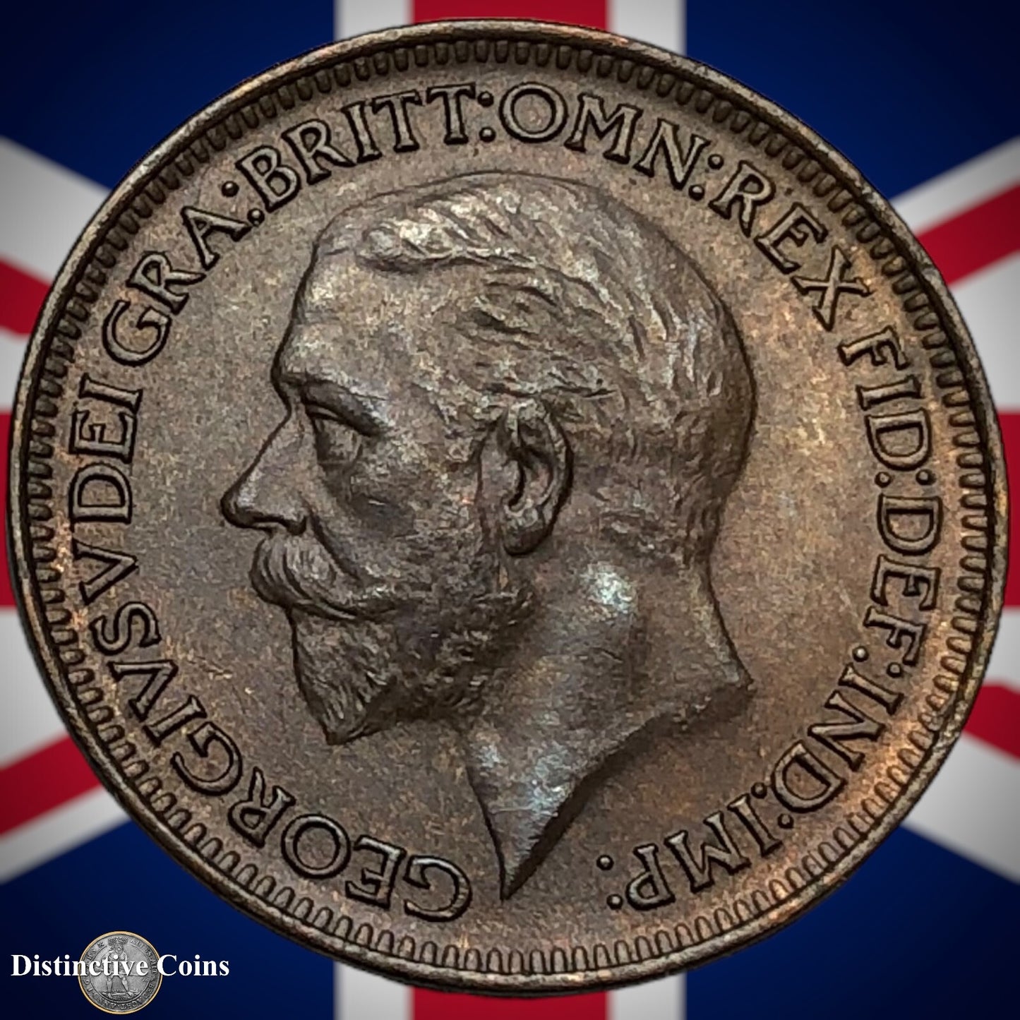 Great Britain 1929 Farthing 1/4d GB4883