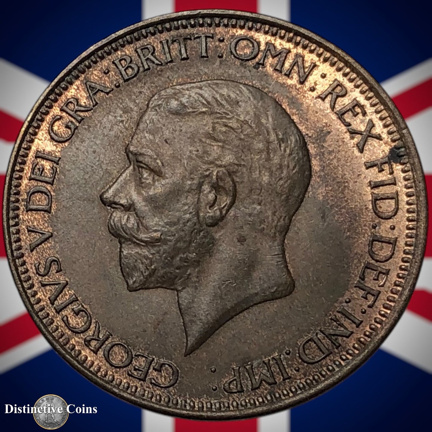 Great Britain 1929 Half Penny 1/2d GB5951