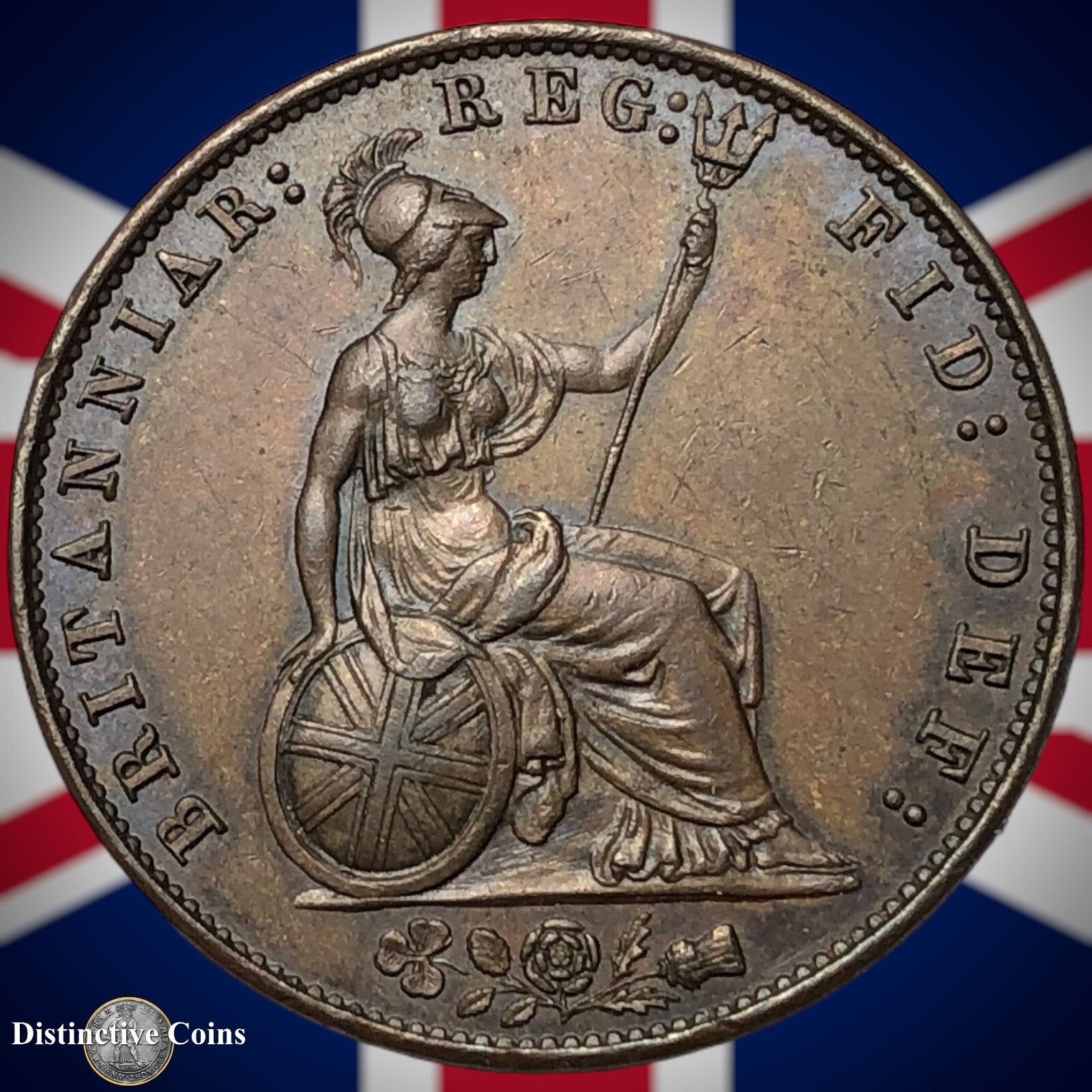 Great Britain 1858/7 Half Penny 1/2d GB5332