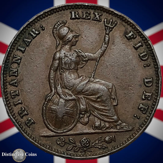 Great Britain 1835 Farthing 1/4d GB3377
