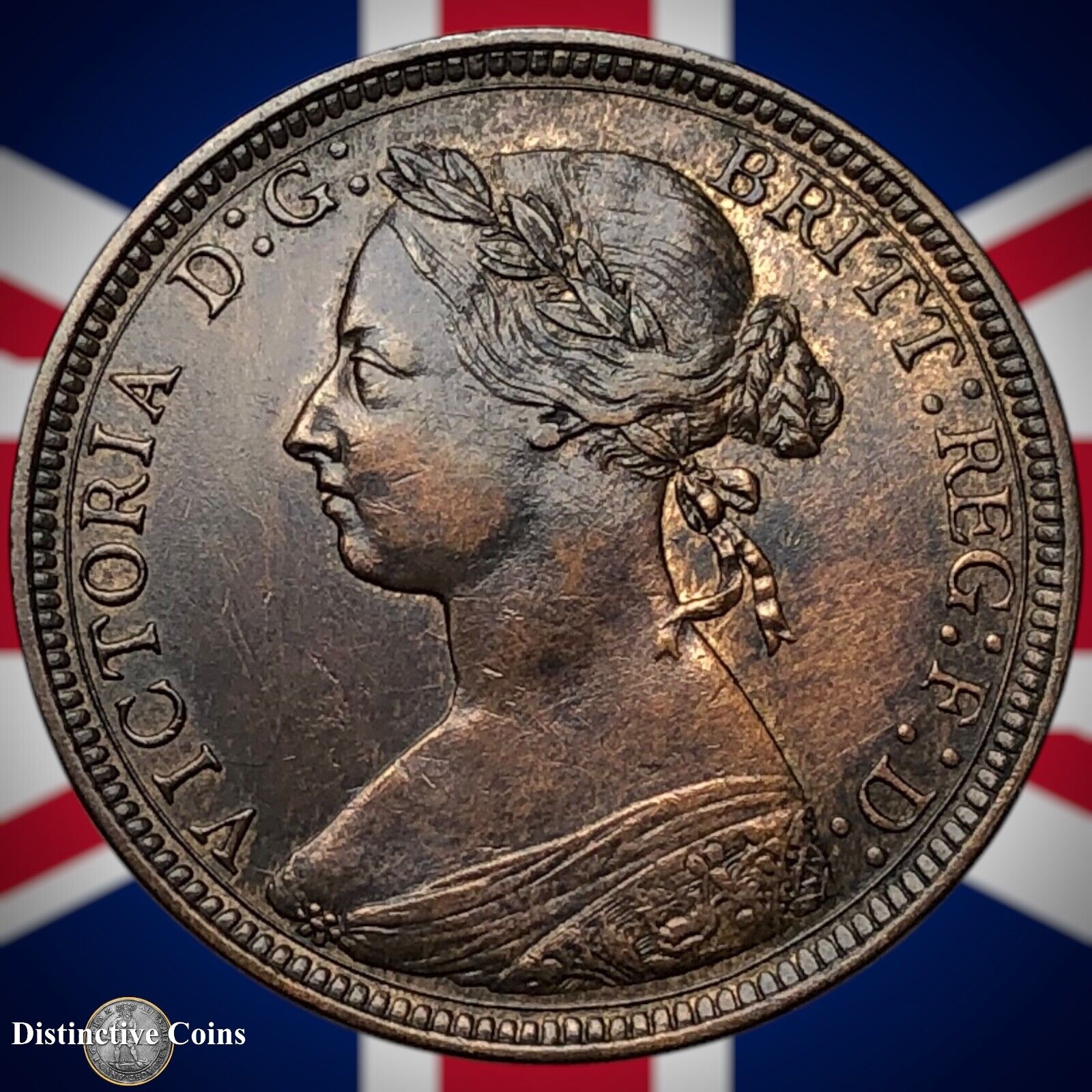 Great Britain 1890 Half Penny 1/2d GB5670