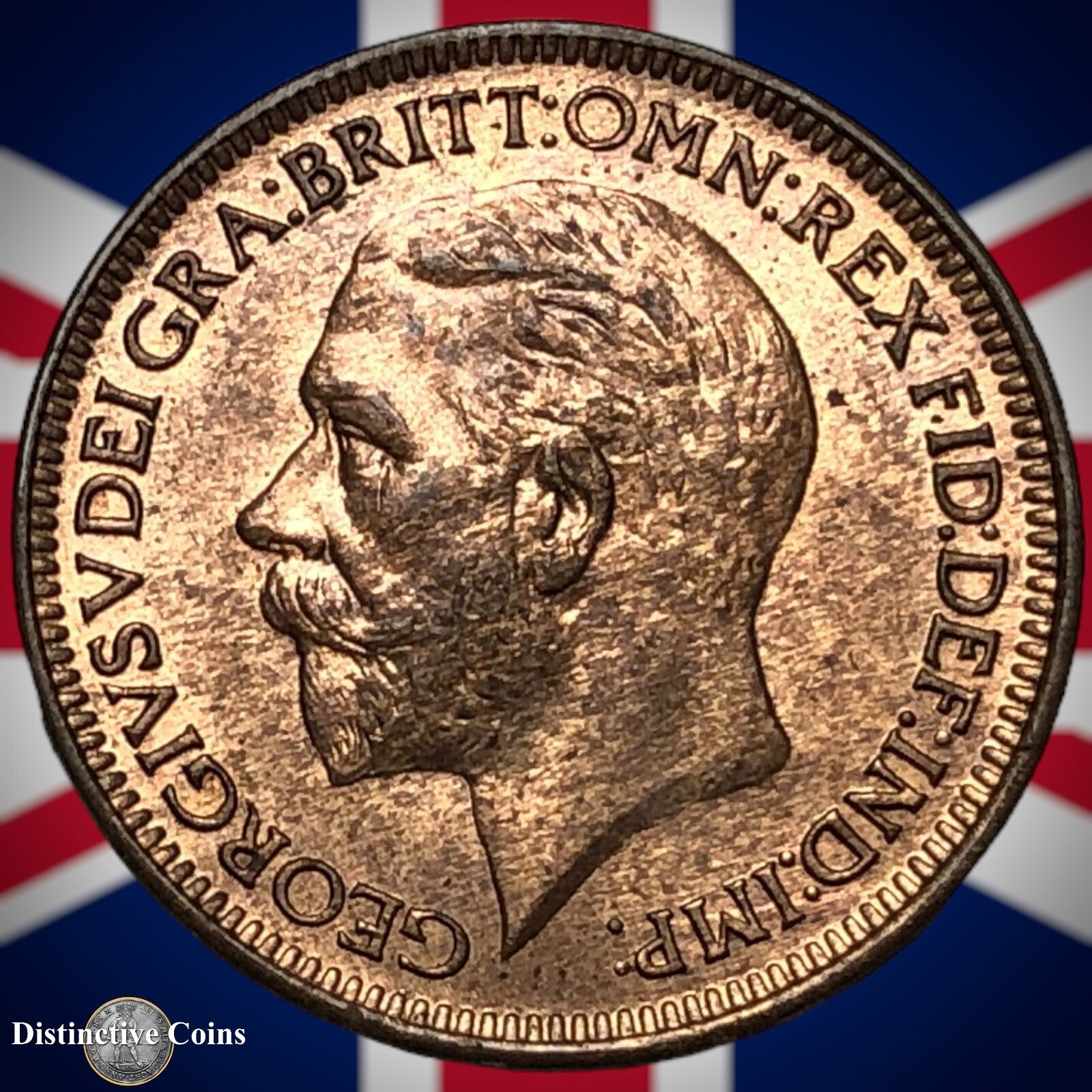 Great Britain 1929 Farthing 1/4d GB4886