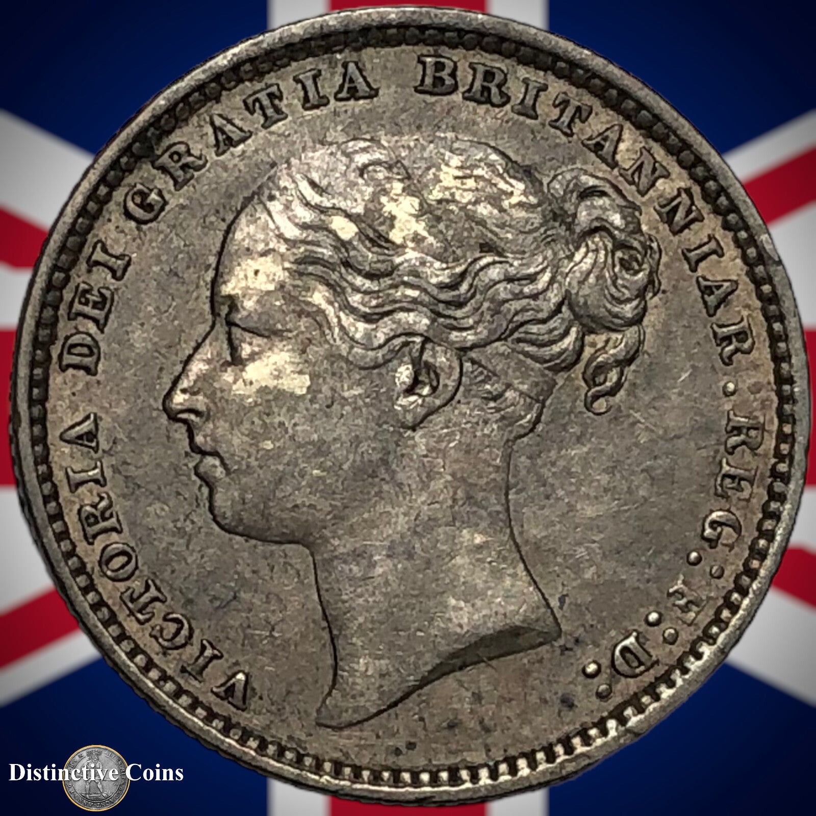 Great Britain 1884 British One Shilling GB0446