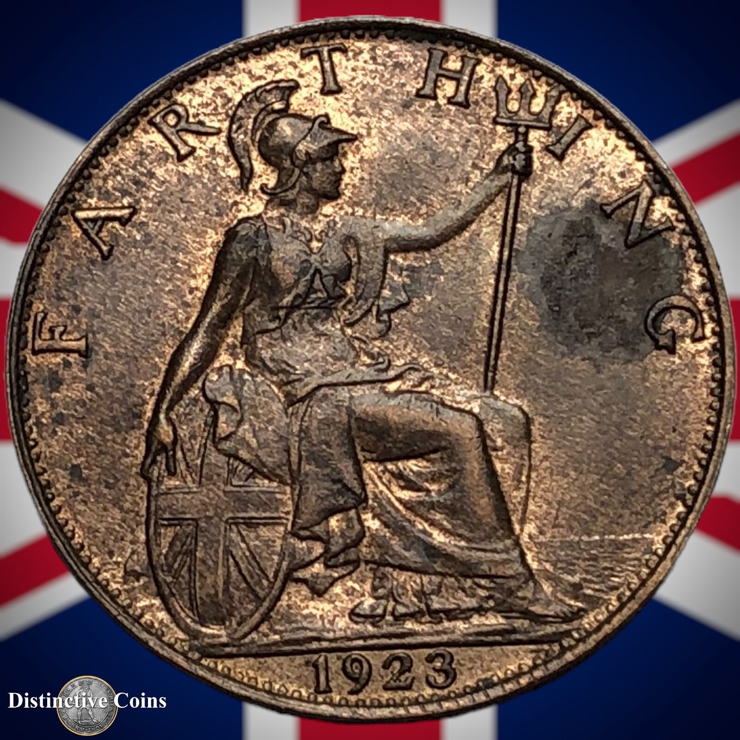 Great Britain 1923 Farthing 1/4d GB4770