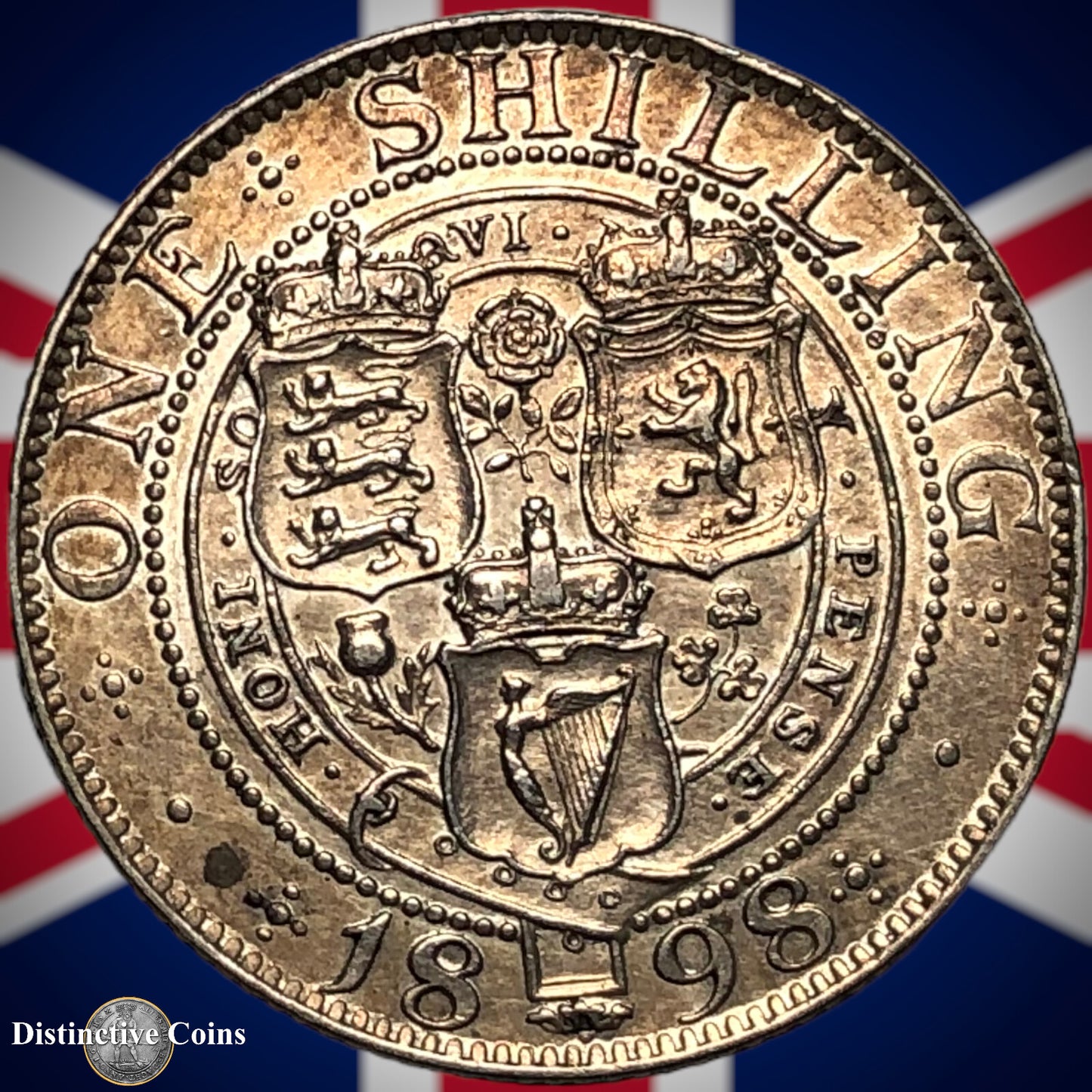 Great Britain 1898 British One Shilling GB0689