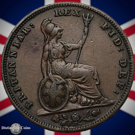 Great Britain 1831 Farthing 1/4d GB3350