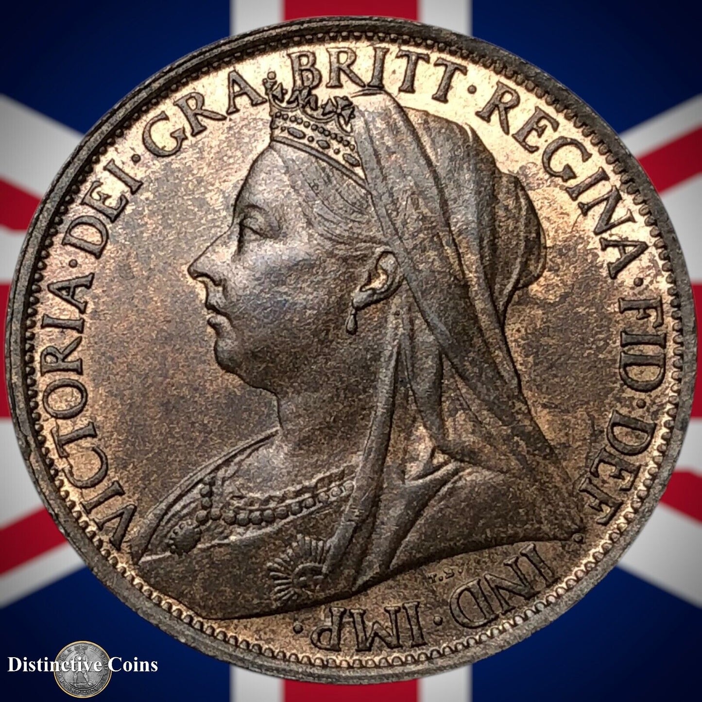 Great Britain 1896 Penny 1d GB6589