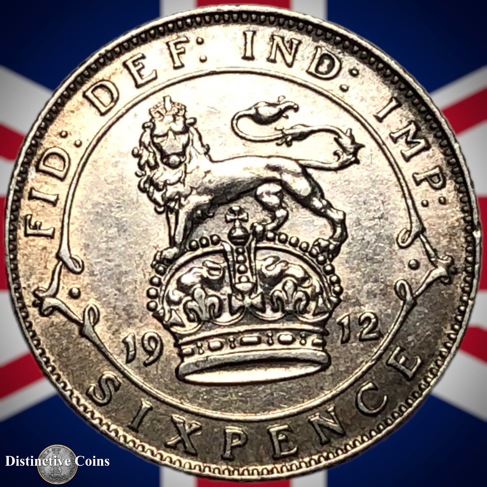 Great Britain 1912 Six Pence GB1567