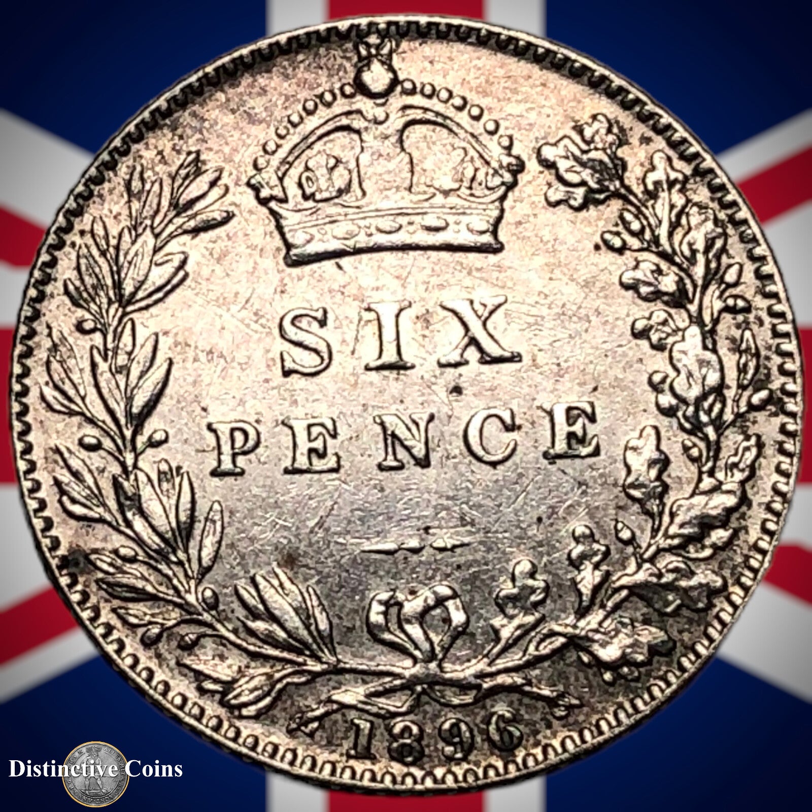 Great Britain 1896 Six Pence GB2786