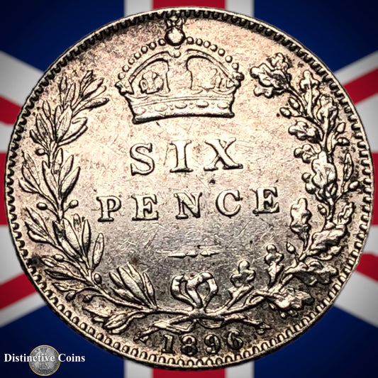 Great Britain 1896 Six Pence GB2786