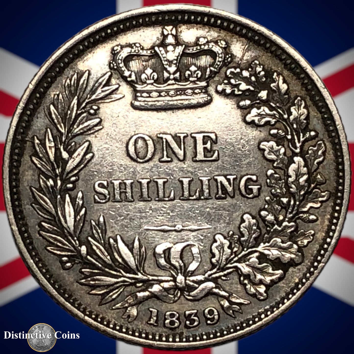 Great Britain 1839 British One Shilling GB0149