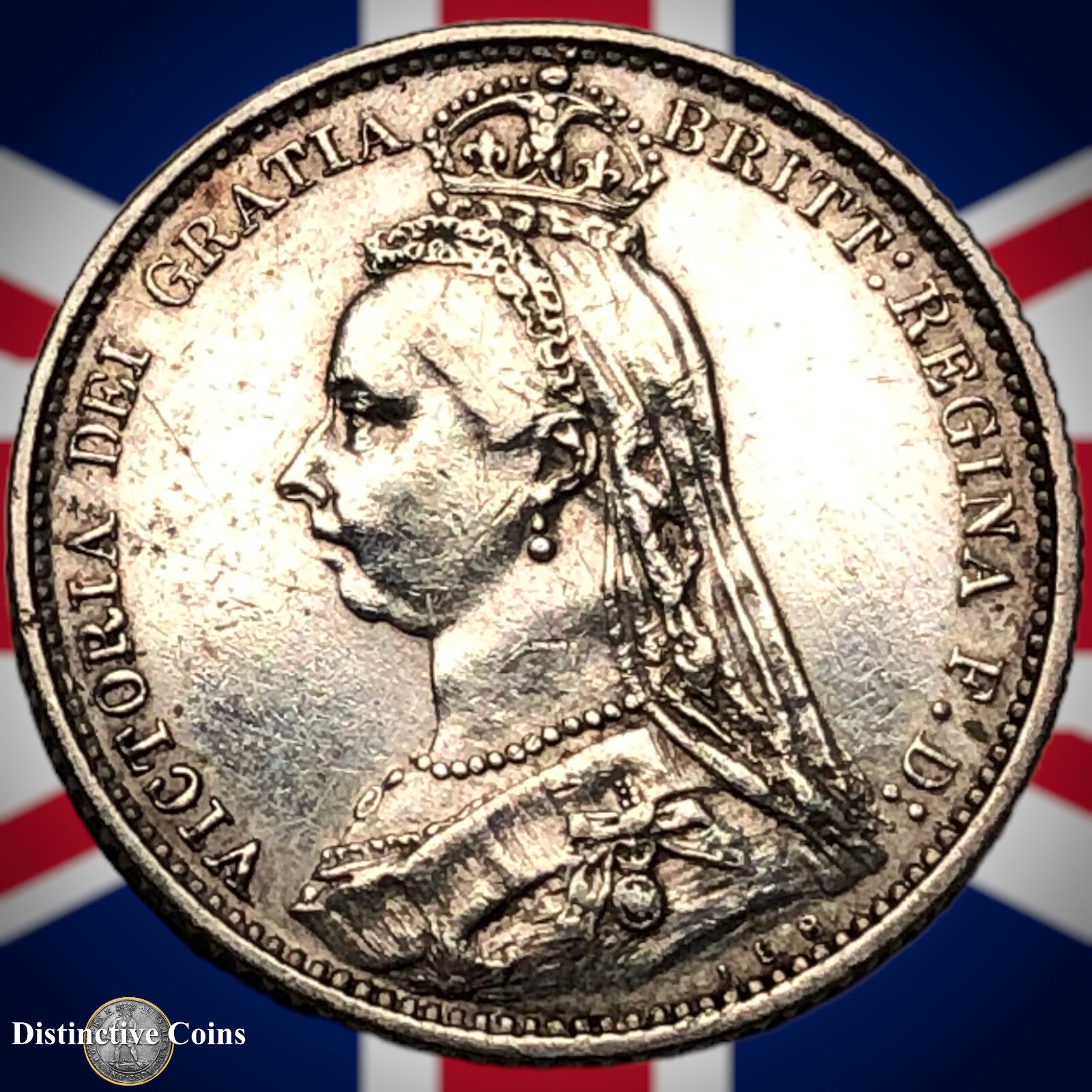 Great Britain 1887 Six Pence GB2691