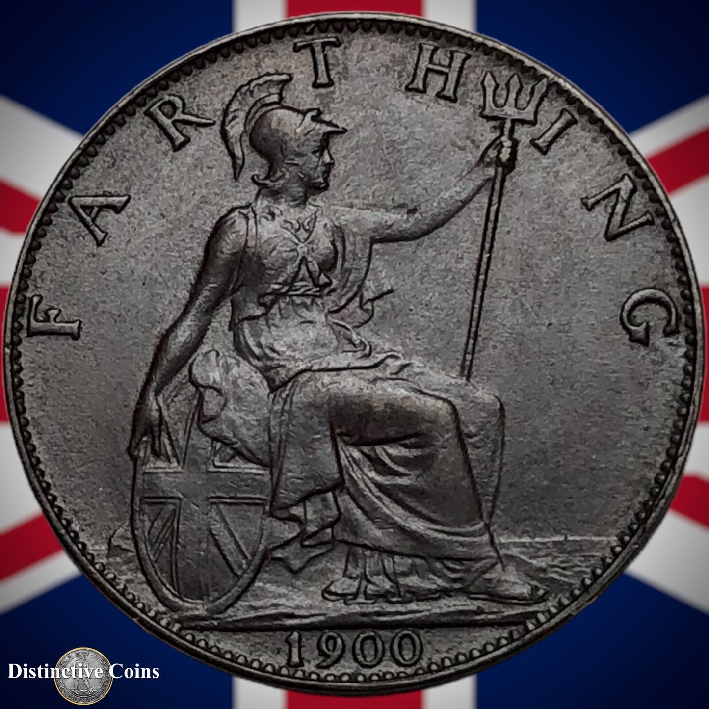 Great Britain 1900 Farthing 1/4d GB4477