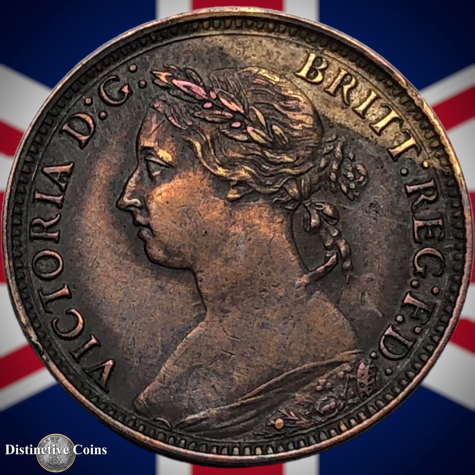 Great Britain 1881 H Farthing 1/4d GB3899