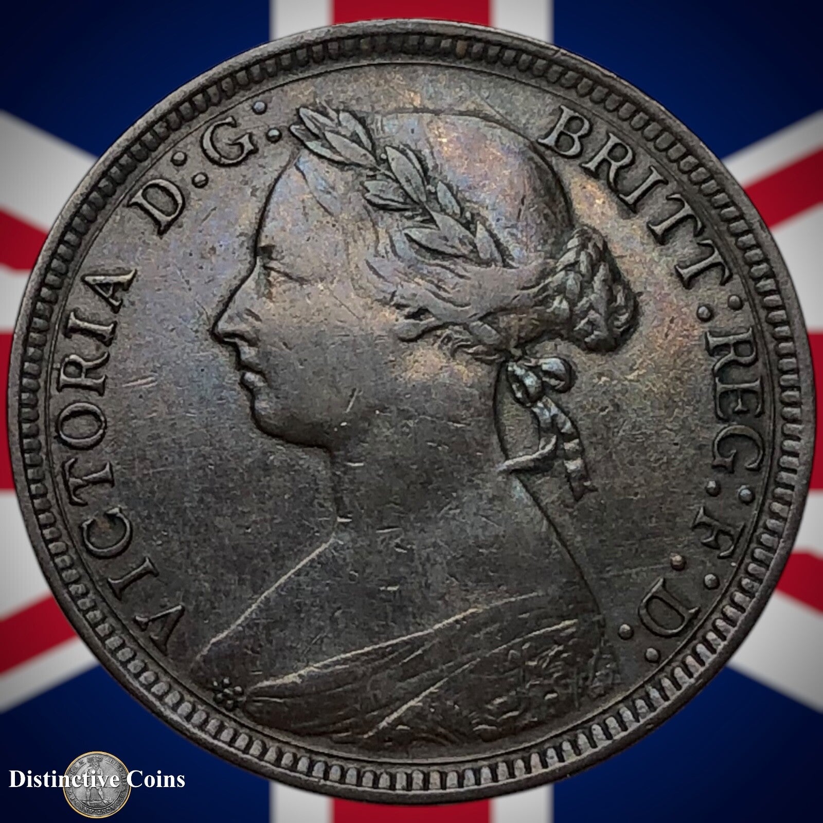 Great Britain 1888 Half Penny 1/2d GB5639