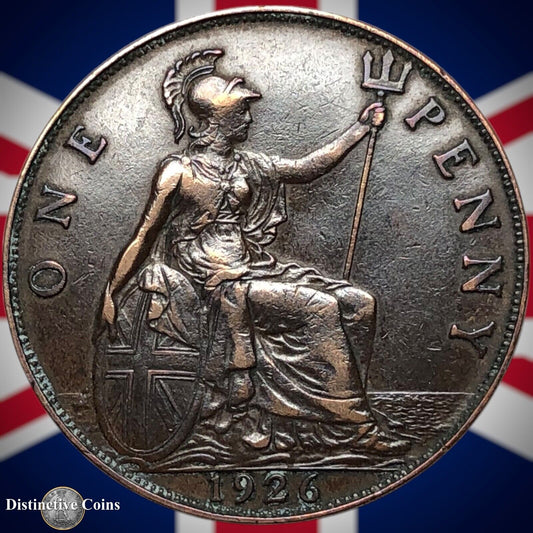Great Britain 1926 Penny 1d GB7026