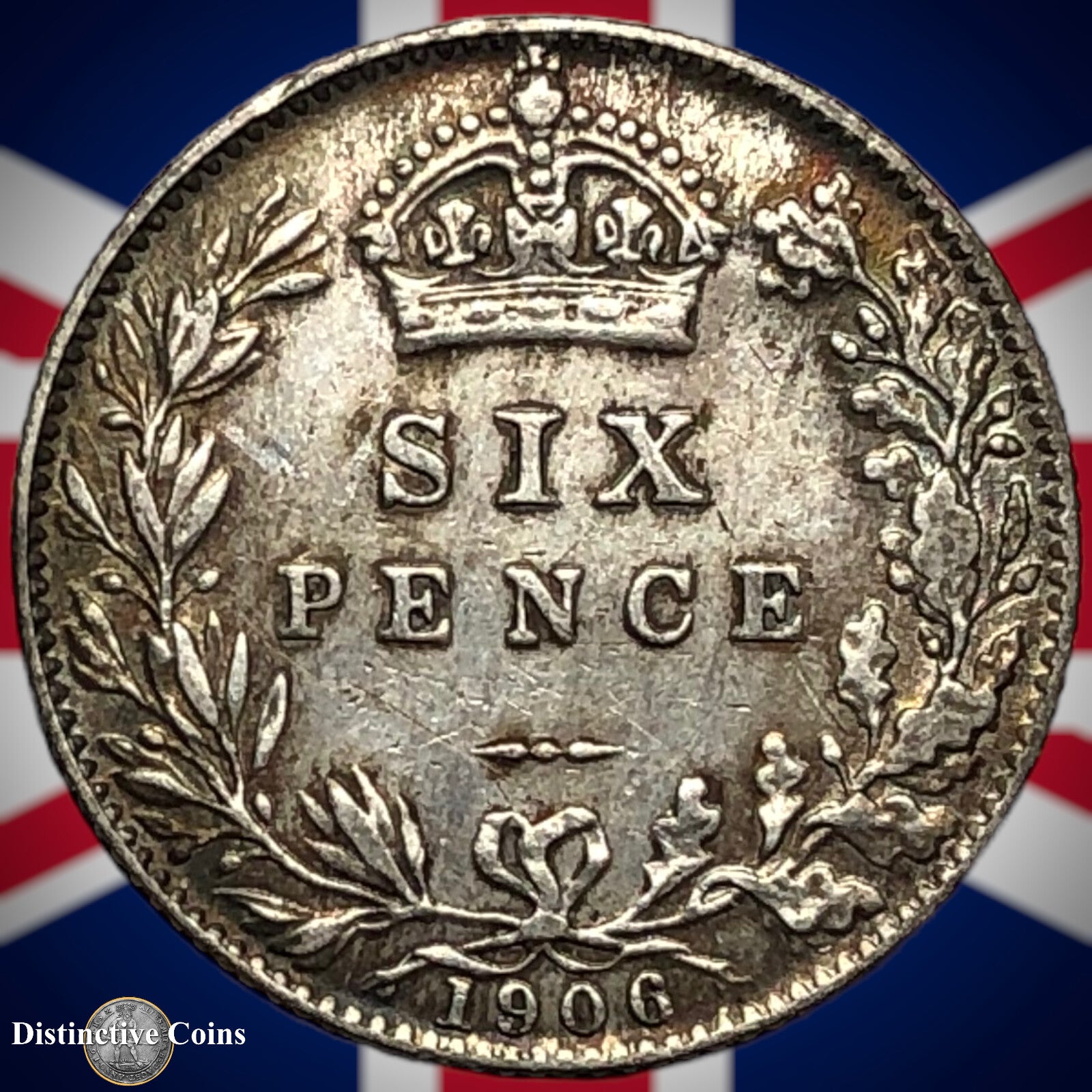 Great Britain 1906 Six Pence GB1530