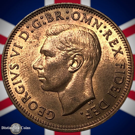 Great Britain 1952 Half Penny 1/2d GB6094