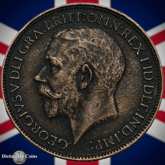 Great Britain 1911 Farthing 1/4d GB4640