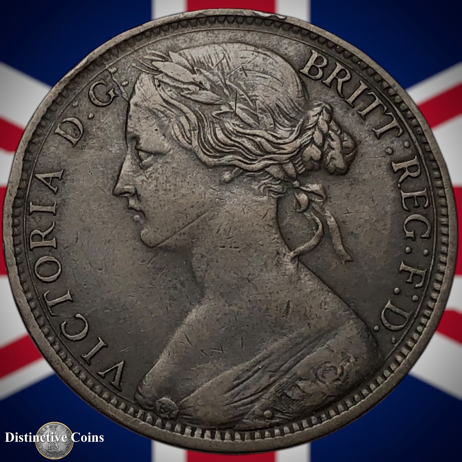 Great Britain 1862 Penny 1d GB6206