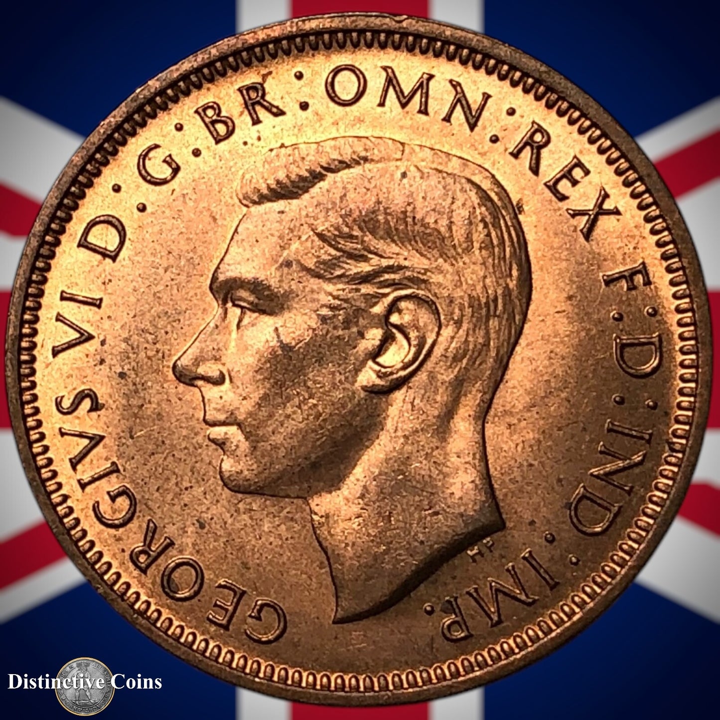 Great Britain 1942 Half Penny 1/2d GB6031