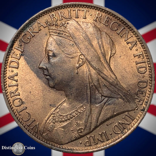 Great Britain 1899 Penny 1d GB6615