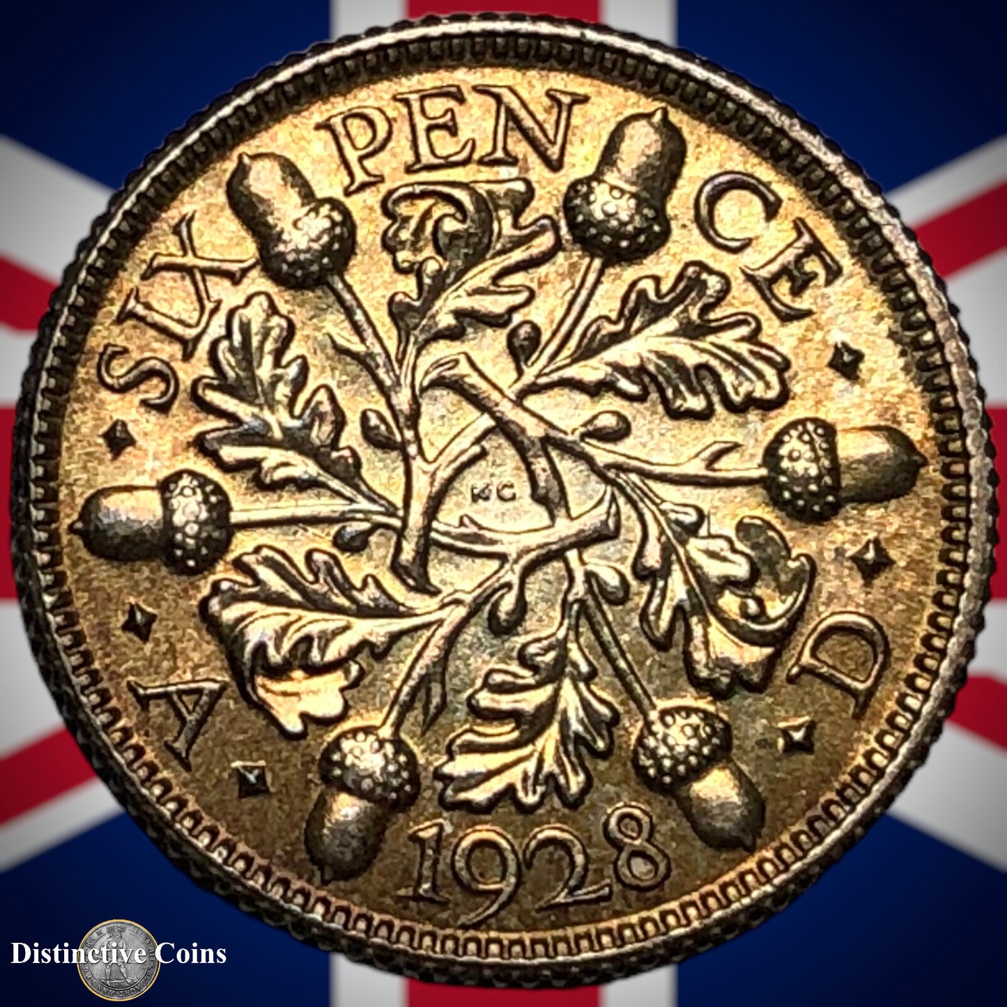 Great Britain 1928 Six Pence GB1683