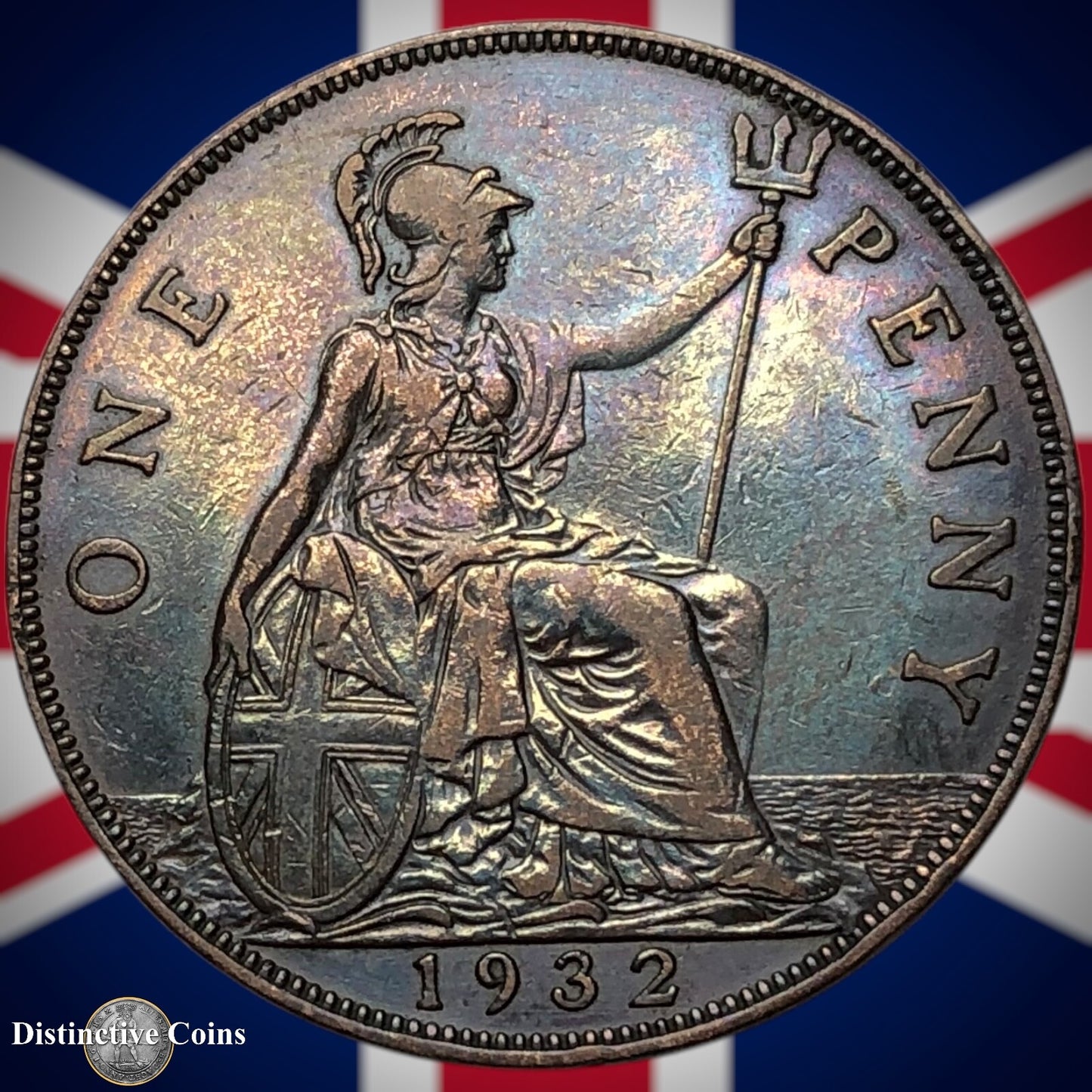 Great Britain 1932 Penny 1d GB7145