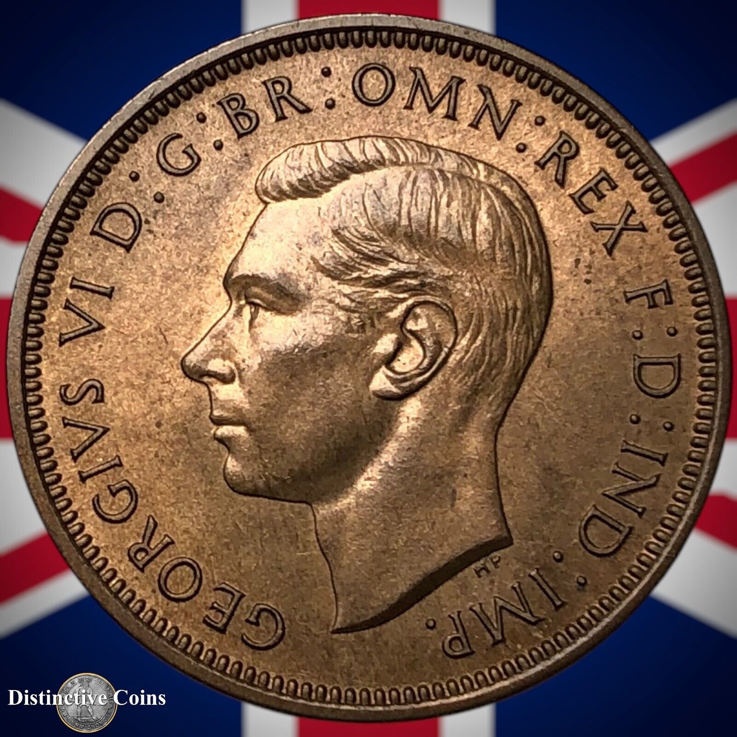 Great Britain 1938 Half Penny 1/2d GB6014