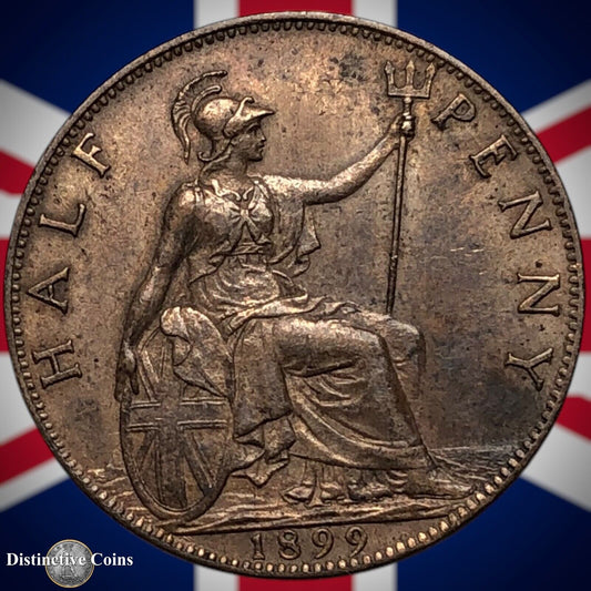 Great Britain 1899 Half Penny 1/2d GB5738