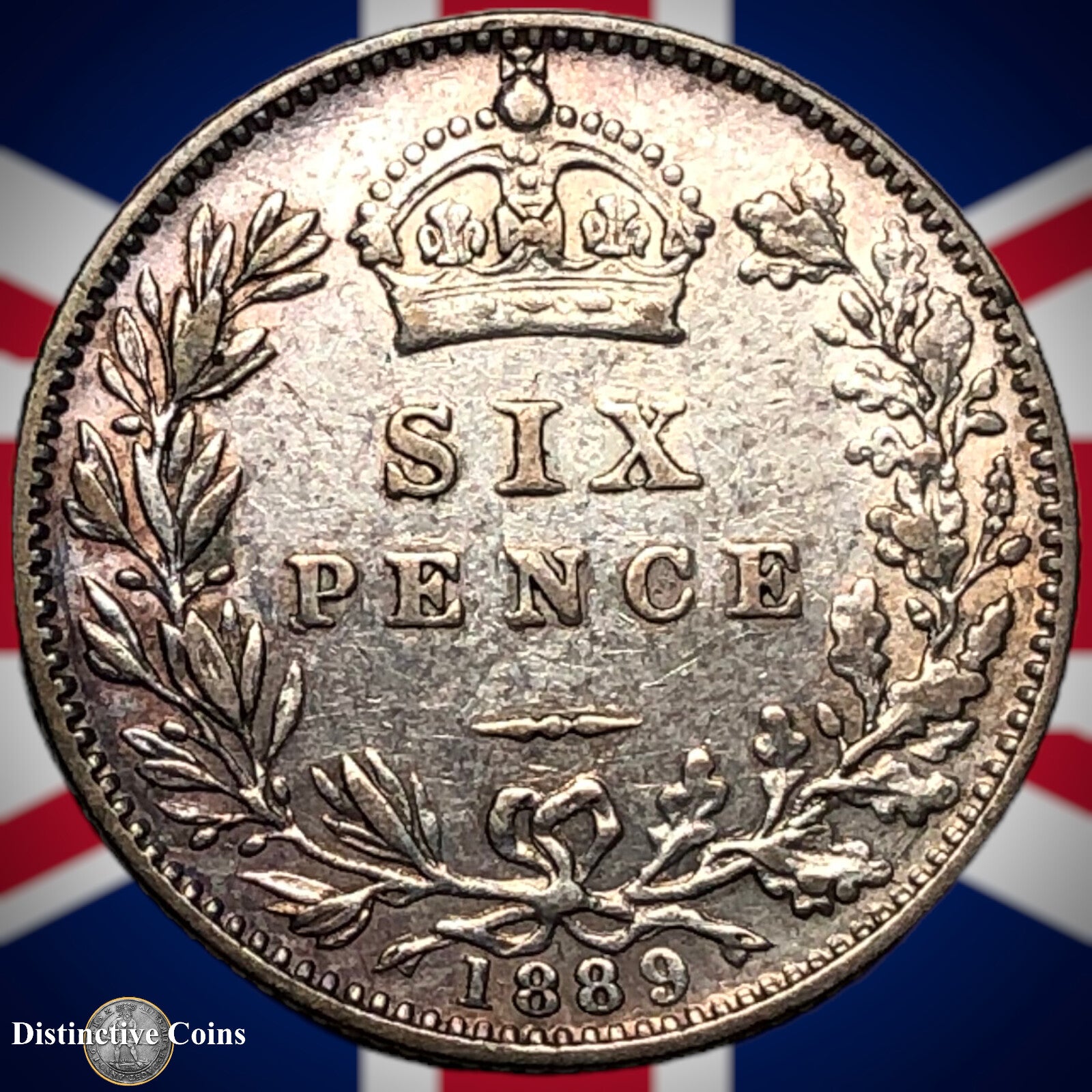 Great Britain 1889 Six Pence GB2726