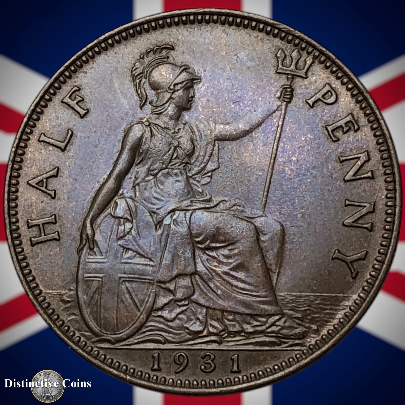 Great Britain 1931 Half Penny 1/2d GB5968