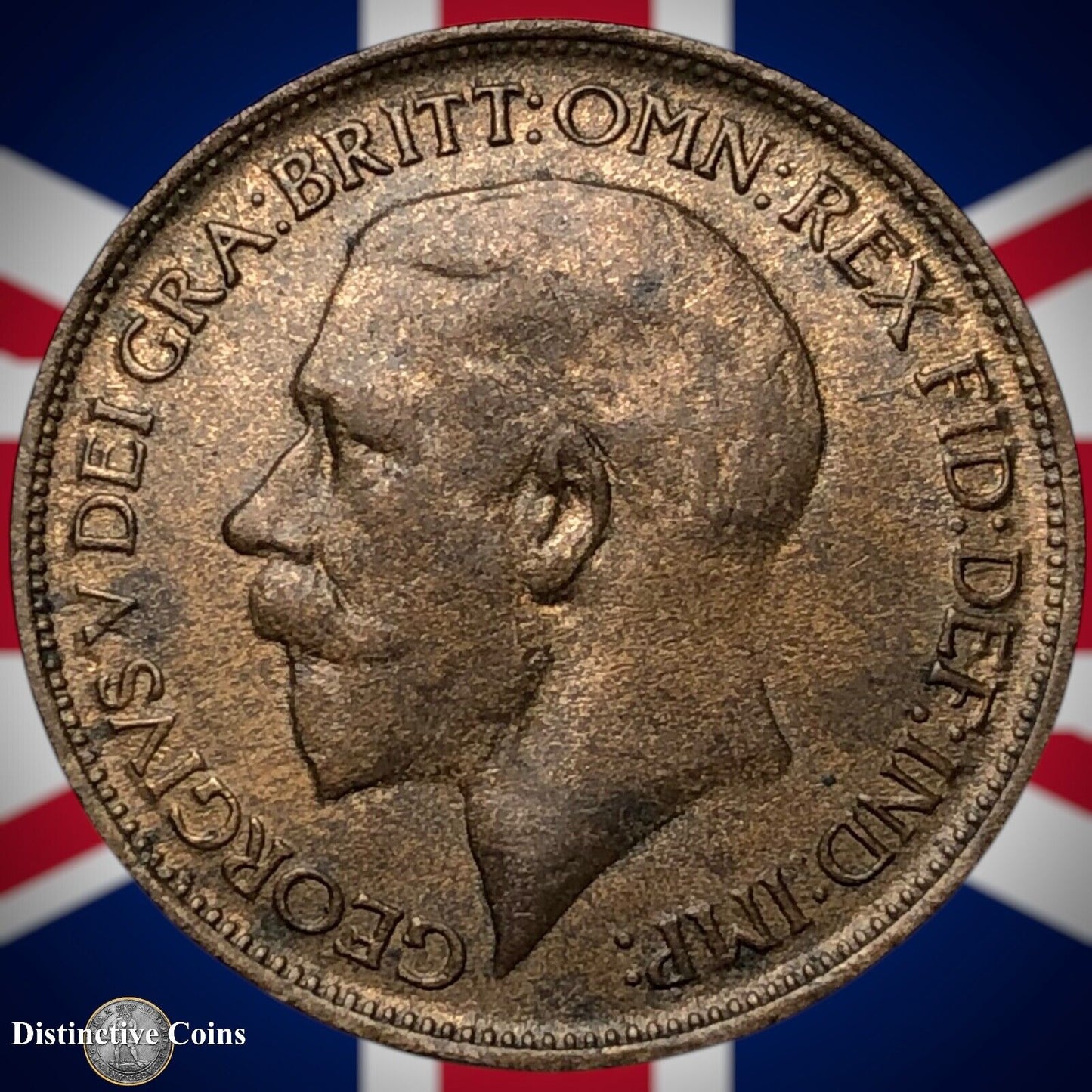 Great Britain 1916 Half Penny 1/2d GB5851