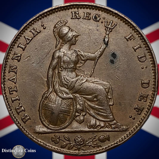 Great Britain 1848 Farthing 1/4d GB3434