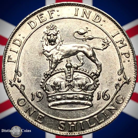 Great Britain 1916 One Shilling GB0983