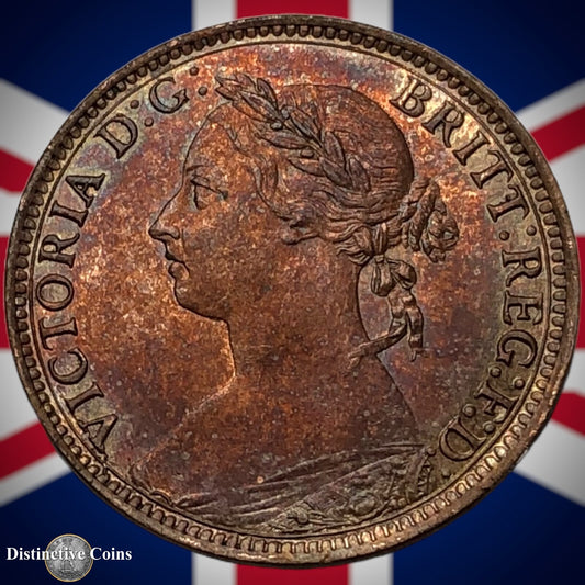 Great Britain 1891 Farthing 1/4d GB4320