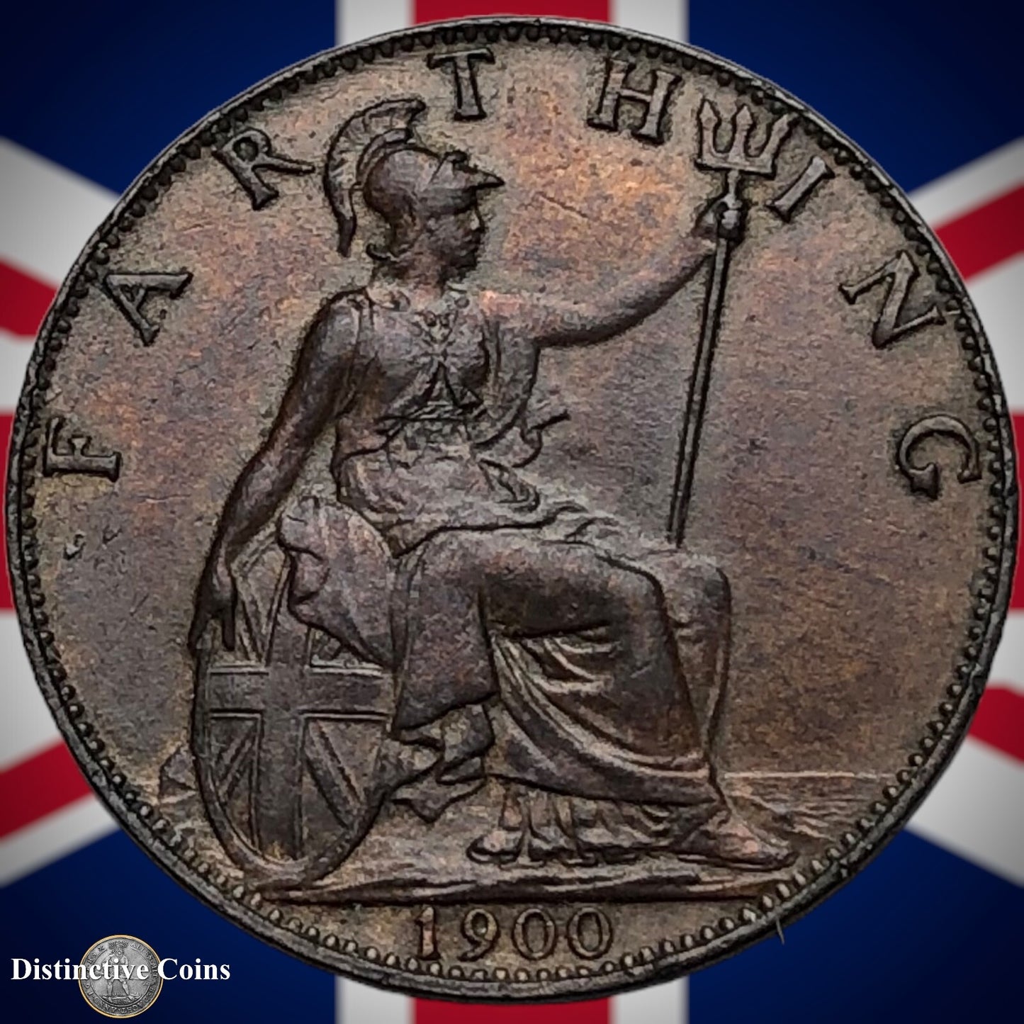 Great Britain 1900 Farthing 1/4d GB4470