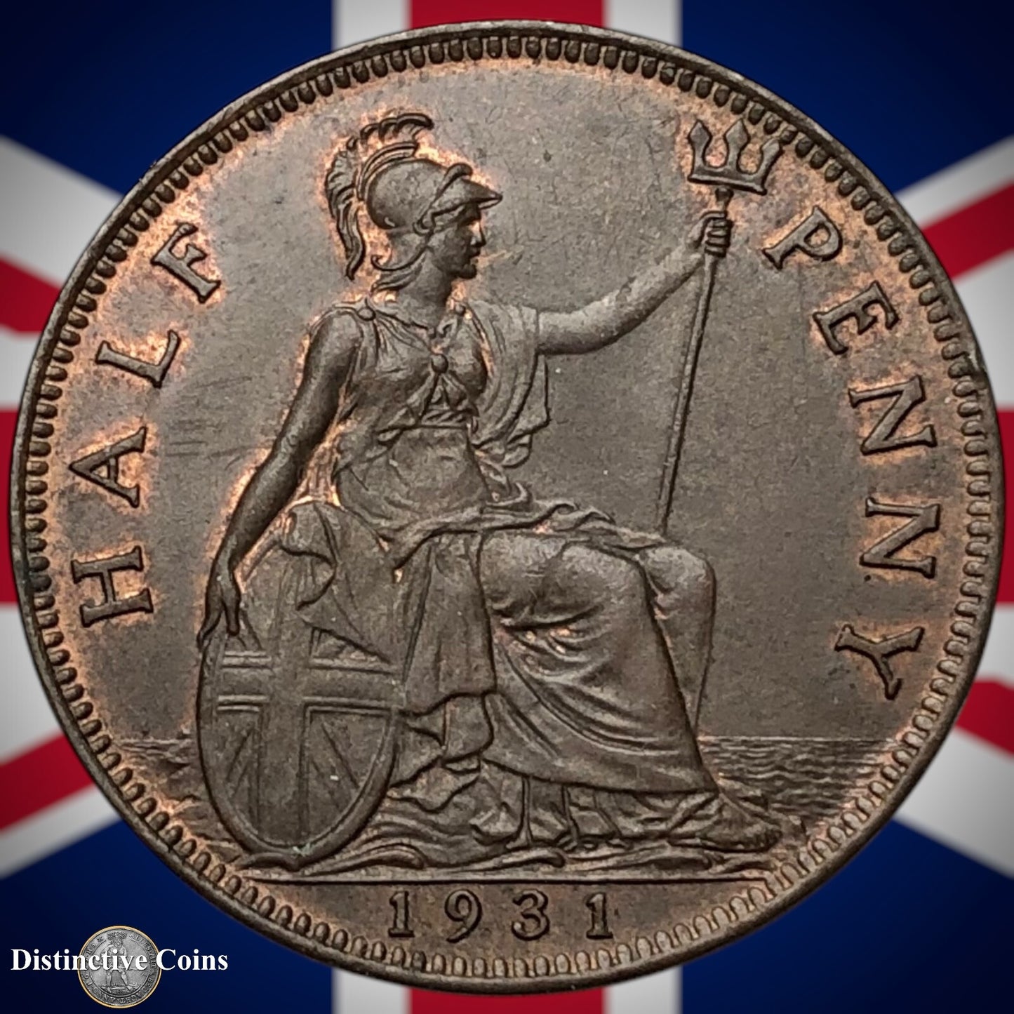 Great Britain 1931 Half Penny 1/2d GB5967