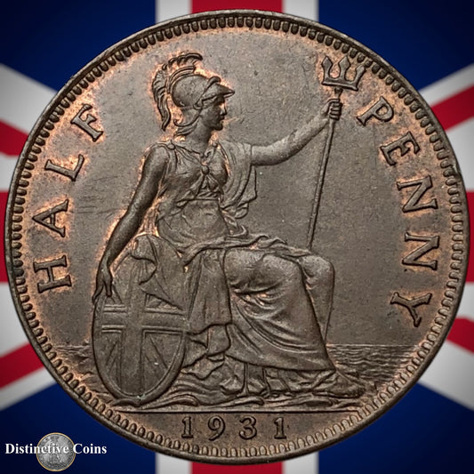 Great Britain 1931 Half Penny 1/2d GB5967