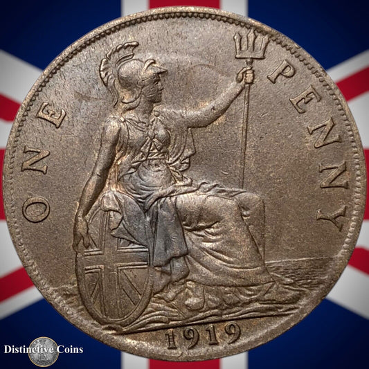 Great Britain 1919 Penny 1d GB6910