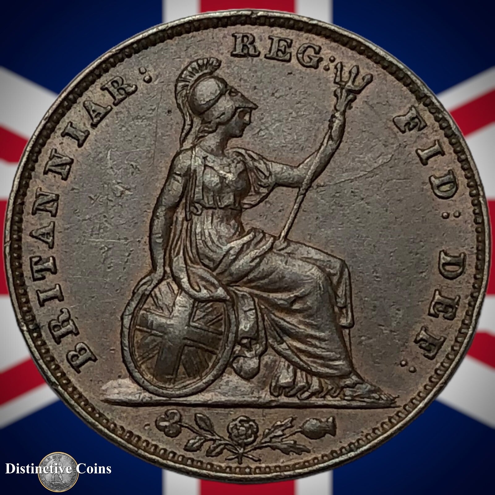 Great Britain 1840 Farthing 1/4d GB3401