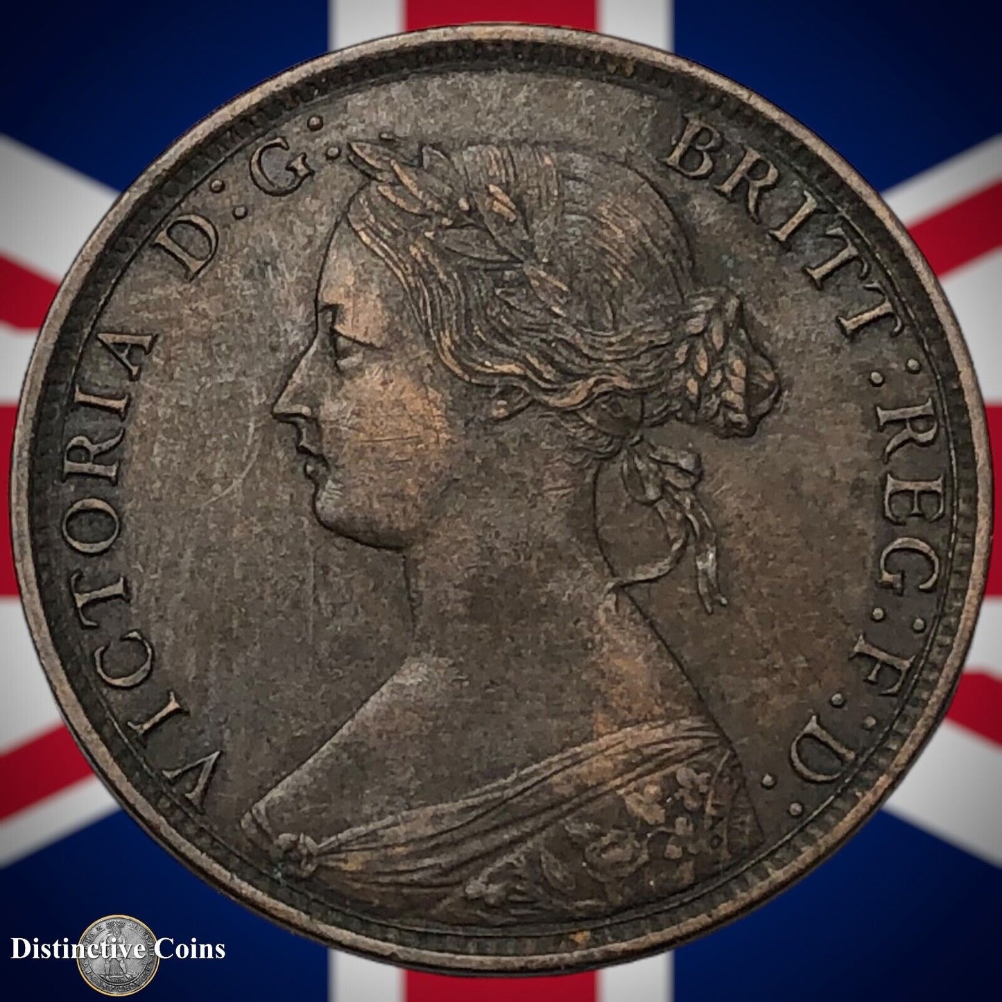 Great Britain 1862 Half Penny 1/2d GB5414