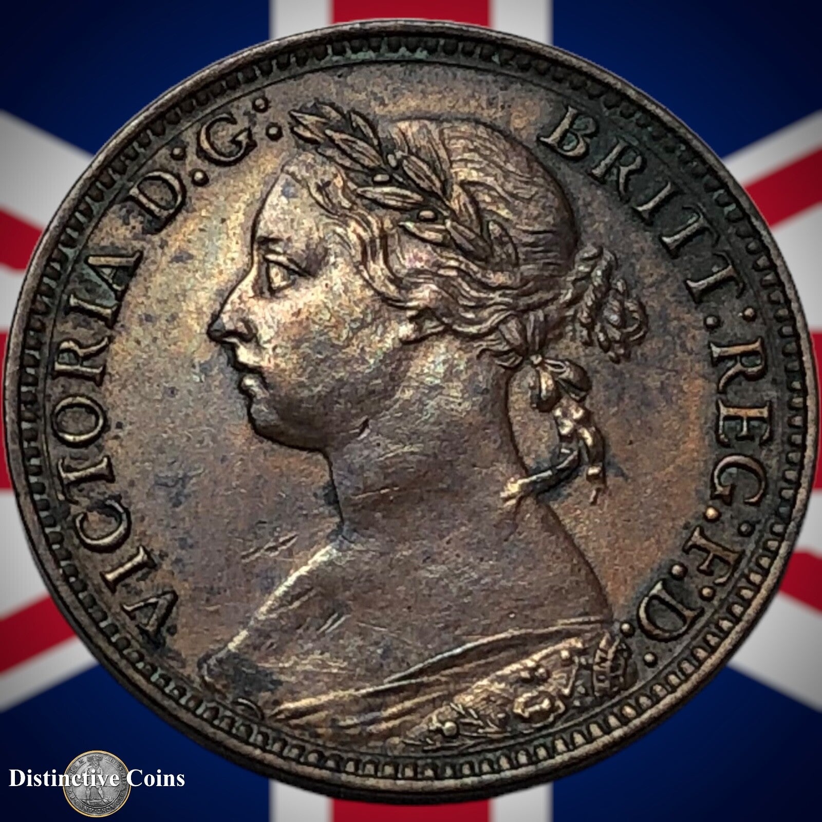 Great Britain 1881 H Farthing 1/4d GB3985