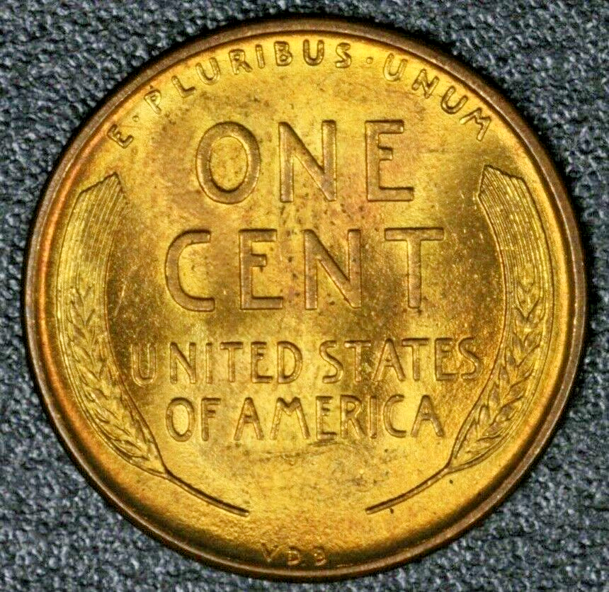 US 1909 Lincoln Wheat Penny 1 Cent VDB   A2653