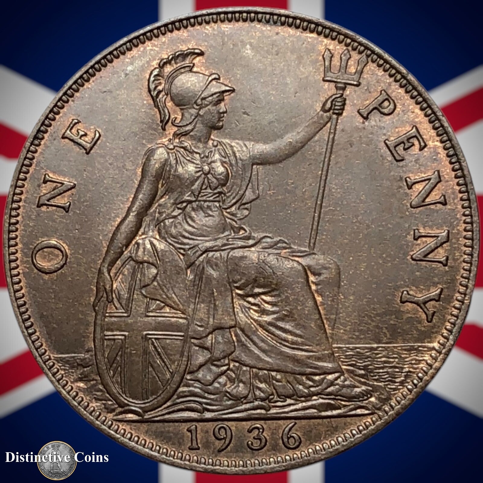 Great Britain 1936 Penny 1d GB7194