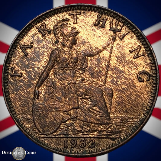 Great Britain 1932 Farthing 1/4d GB4931