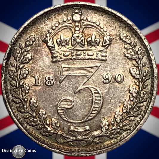 Great Britain 1890 Three Pence GB1982