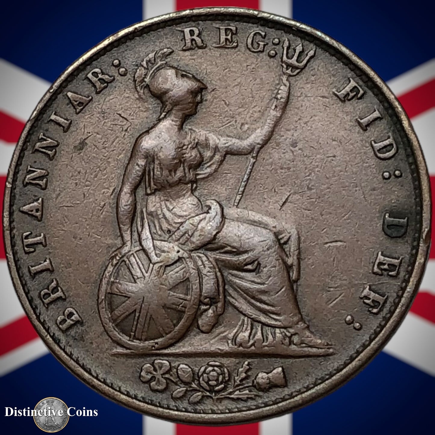 Great Britain 1853 Half Penny 1/2d GB5251